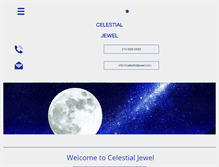 Tablet Screenshot of celestialjewel.com